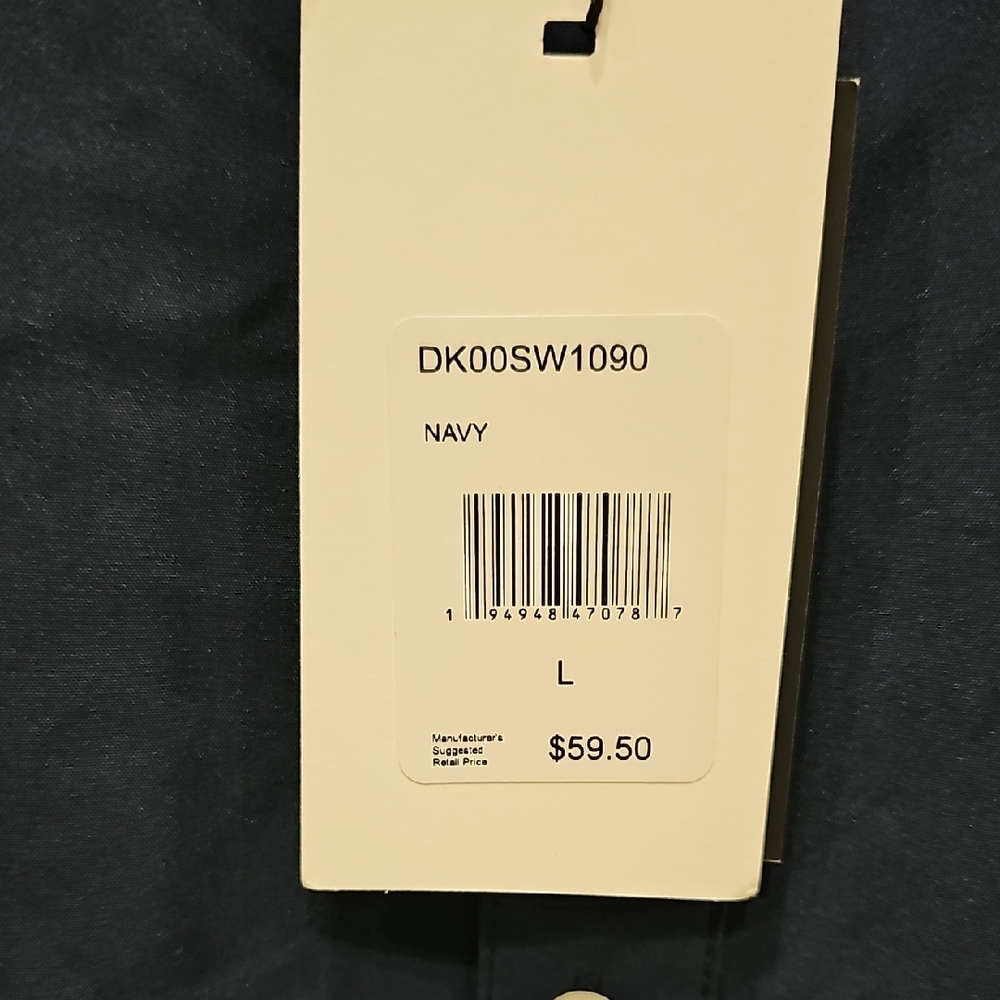 DKNY Men's Dark Blue Casual Button Down Shirt - Picture 2 of 7
